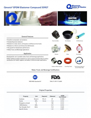 EPDM彈性體材料 559GT (PDF)